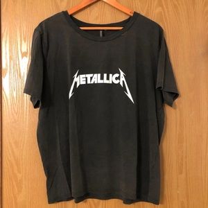 EUC H&M Metallica Tee Shirt